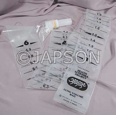 Lung Volume Bags, Plastic Transperent Lung Volume Bags, Plastic Transperent